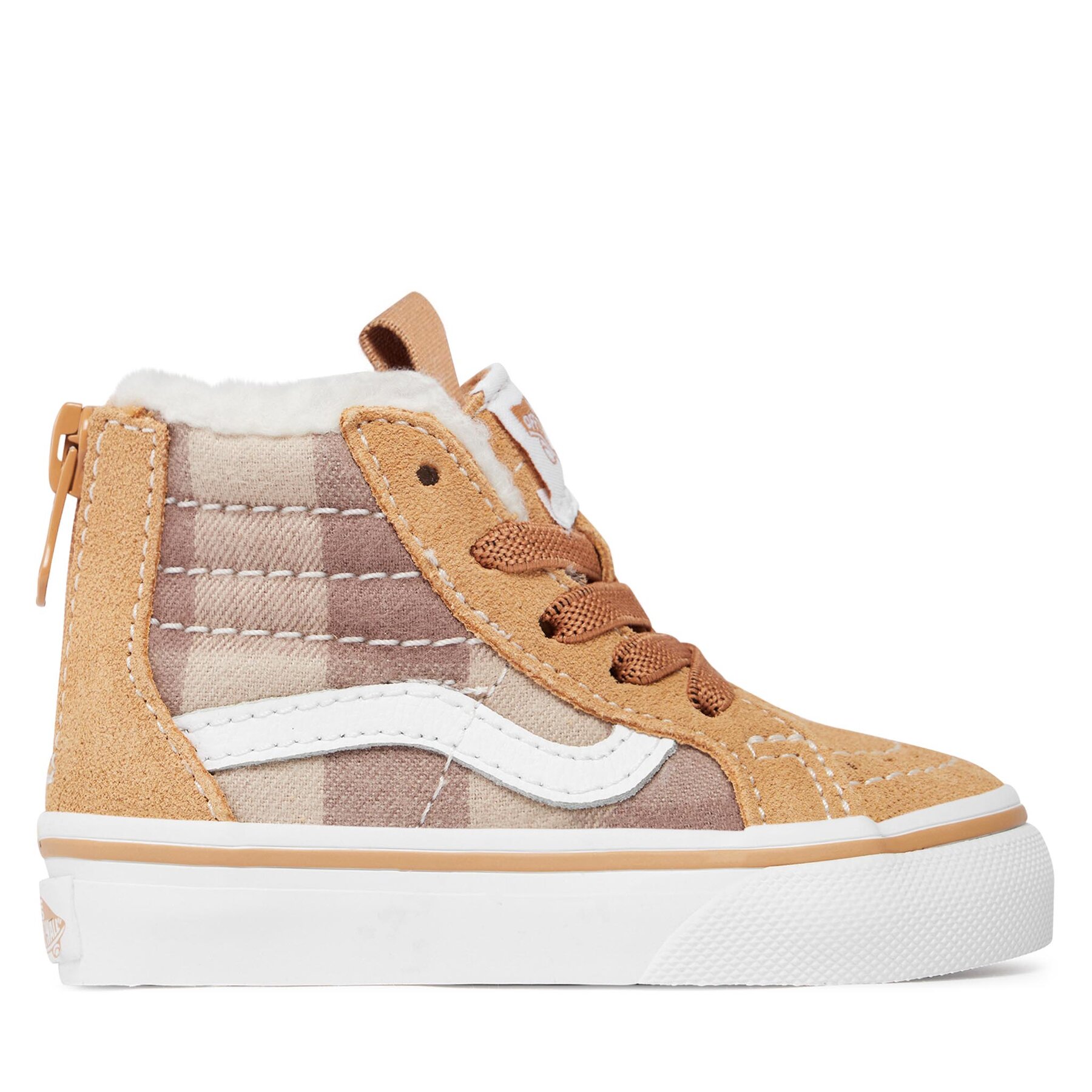 Sneakers Vans Td Sk8-Hi Zip VN000XG5BF21 Brown/True White von Vans