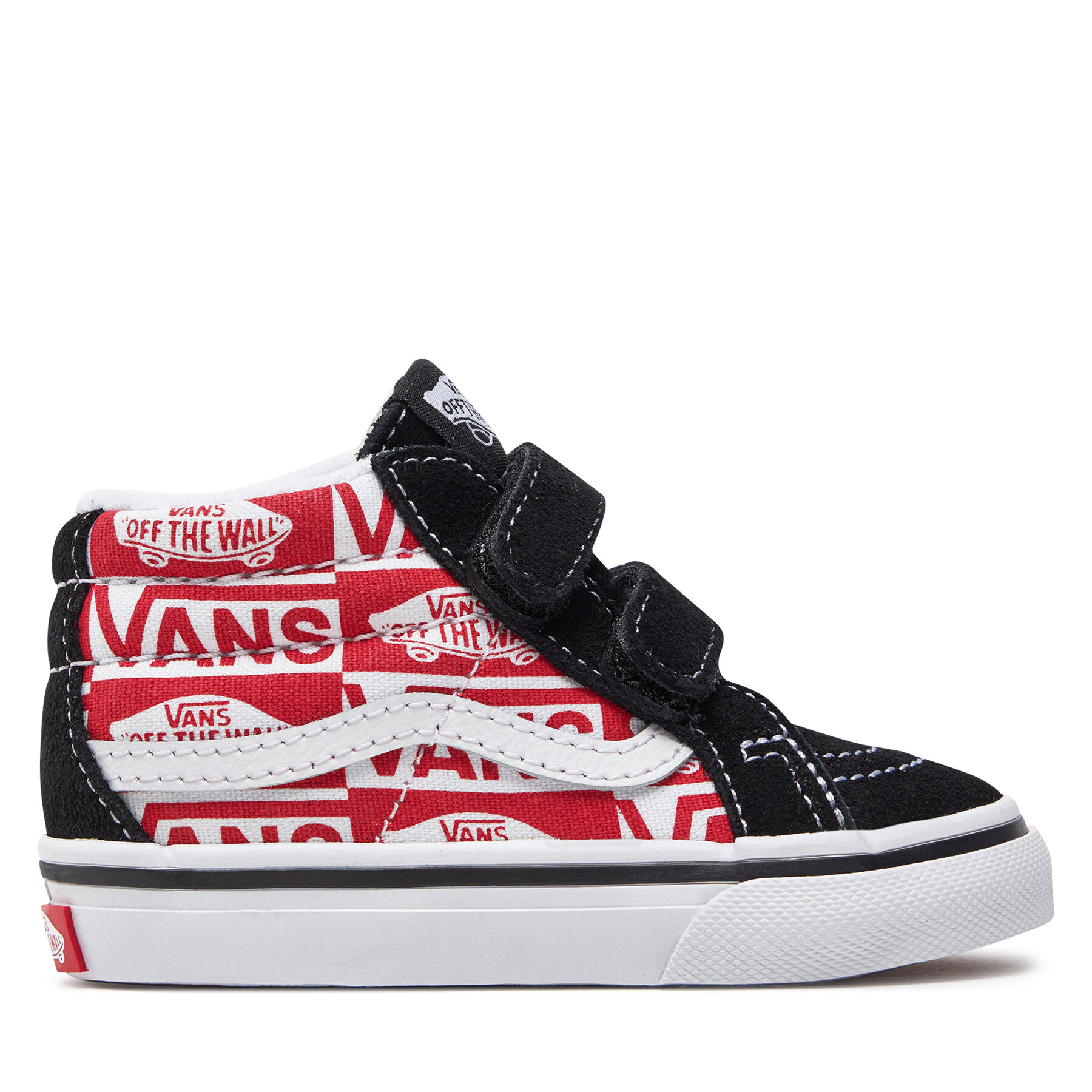 Sneakers Vans Td Sk8-Mid Reissue V VN0A5DXDBRR1 Black/Racing Red von Vans