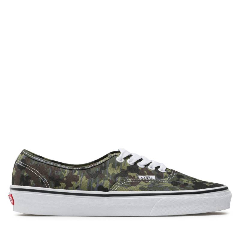 Sneakers aus Stoff Vans Authentic VN0009PVBGK1 Green/Multi von Vans