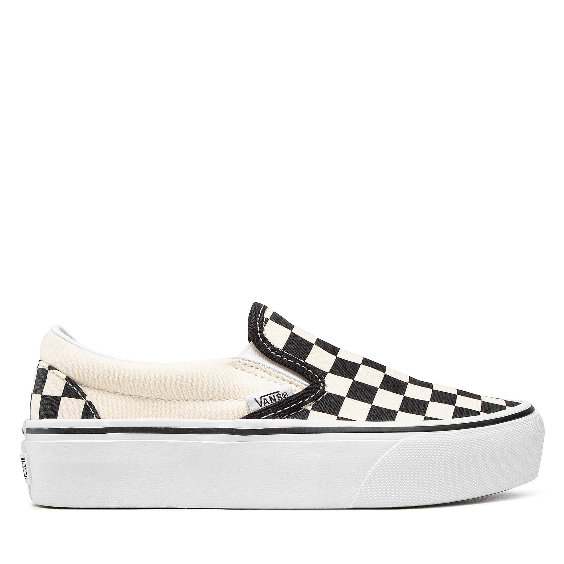 Sneakers aus Stoff Vans Classic Slip-On P VN00018EBWW Blk&Whtchckerboard/Wht von Vans