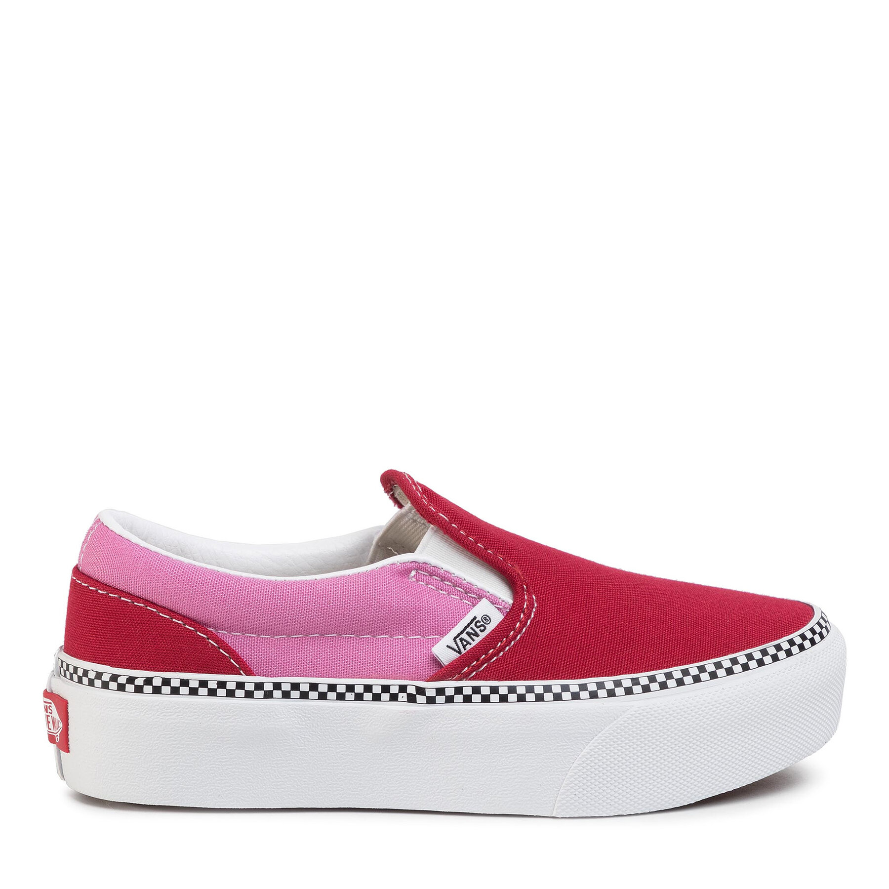 Sneakers aus Stoff Vans Classic Slip-On P VN0A3TL1WVX1 (2-Tone)Chlpepr/Fchsiapnk von Vans