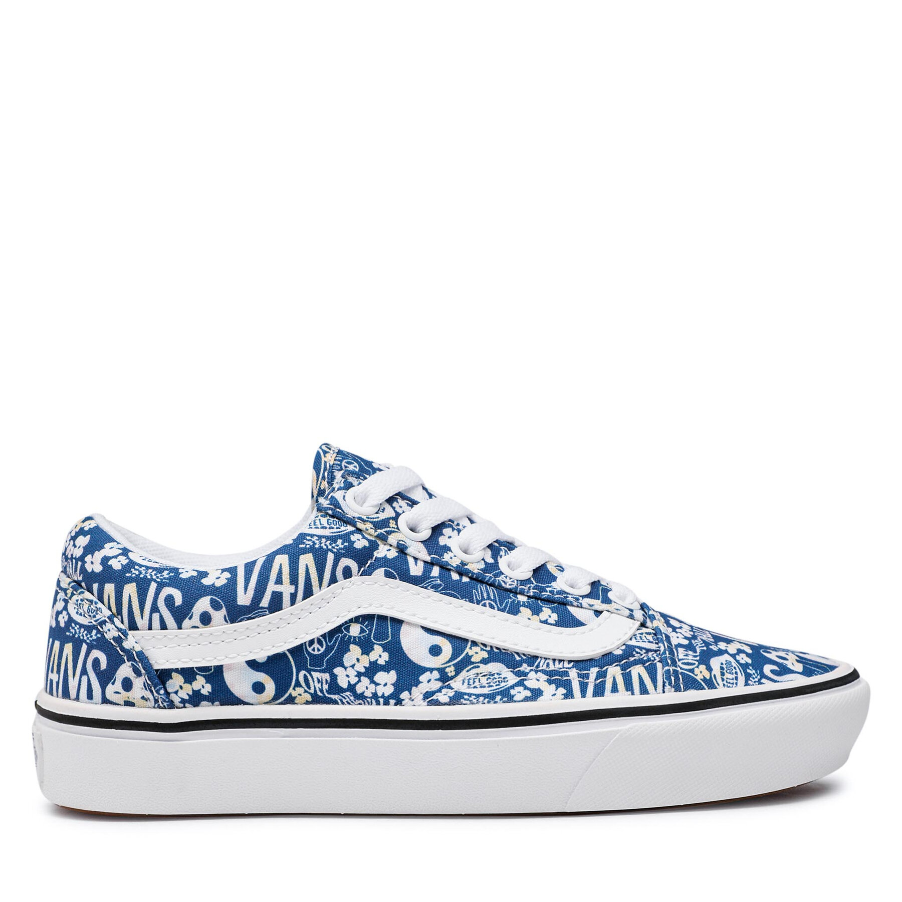 Sneakers aus Stoff Vans Comfycush Old VN0A5DYCB1Y1 (Pastel Tie Dye) Multi/Tr von Vans