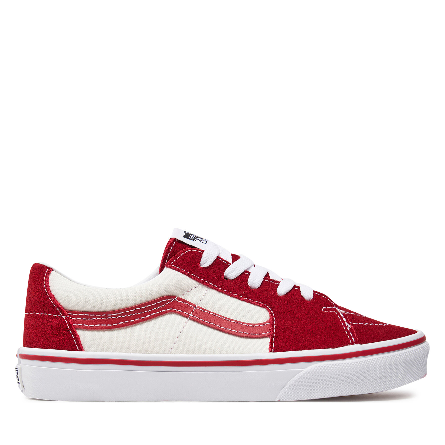 Sneakers aus Stoff Vans Jn Sk8-Low VN0A5EE4CIS1 Red/Marshmallow von Vans