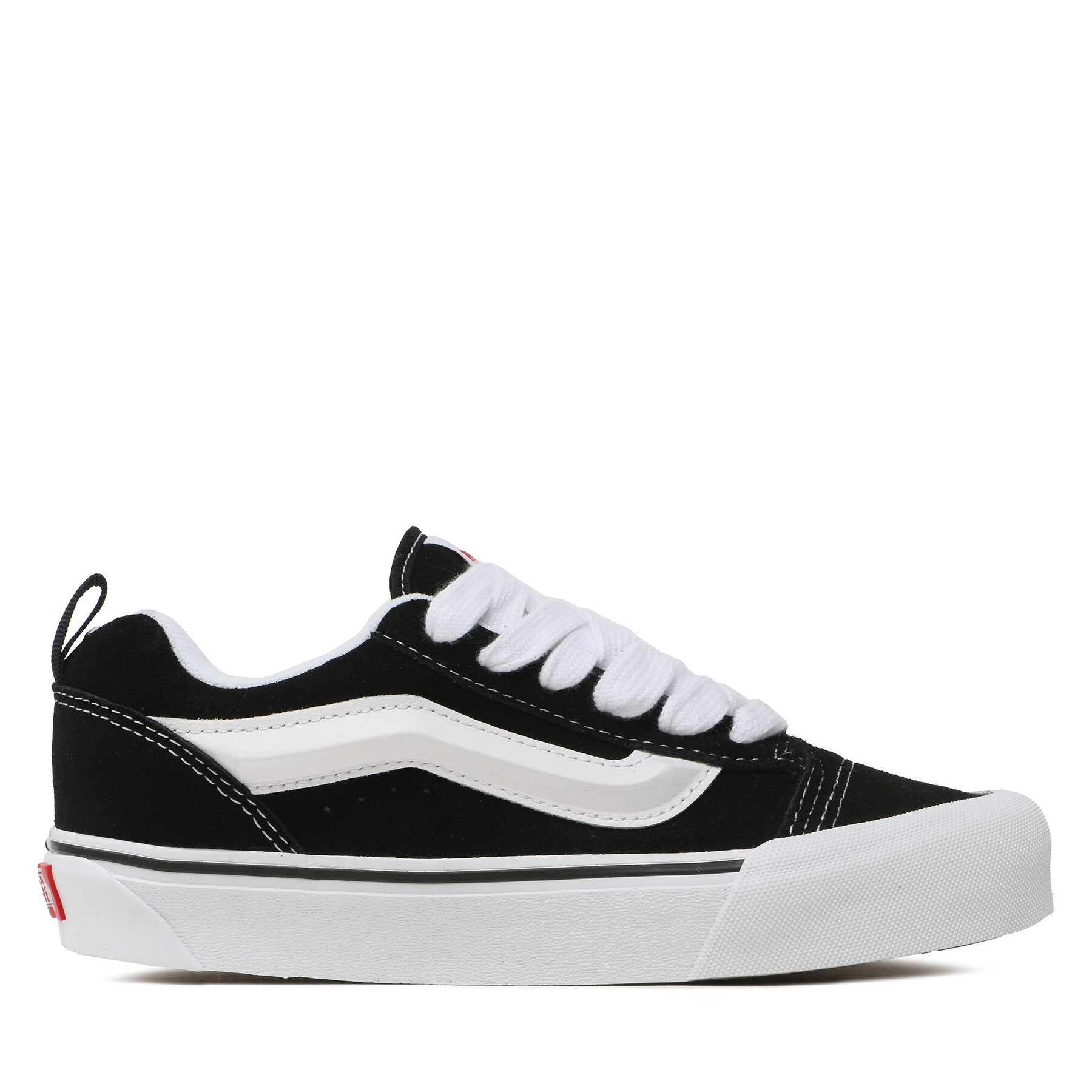 Sneakers aus Stoff Vans Knu Skool VN0009QC6BT1 Black/True White von Vans