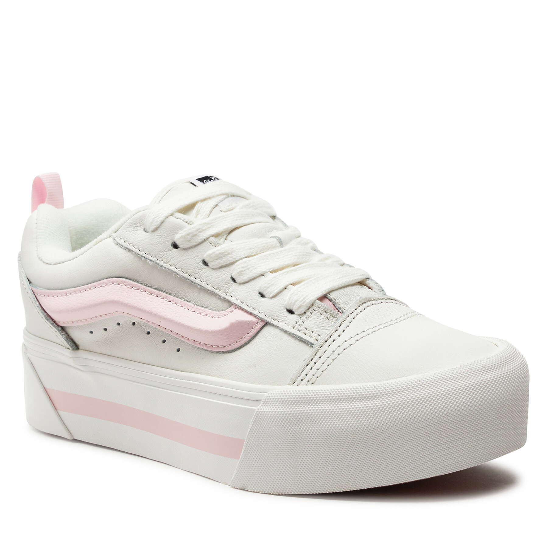 Sneakers aus Stoff Vans Knu Stack VN000CP6YL71 White/Pink von Vans