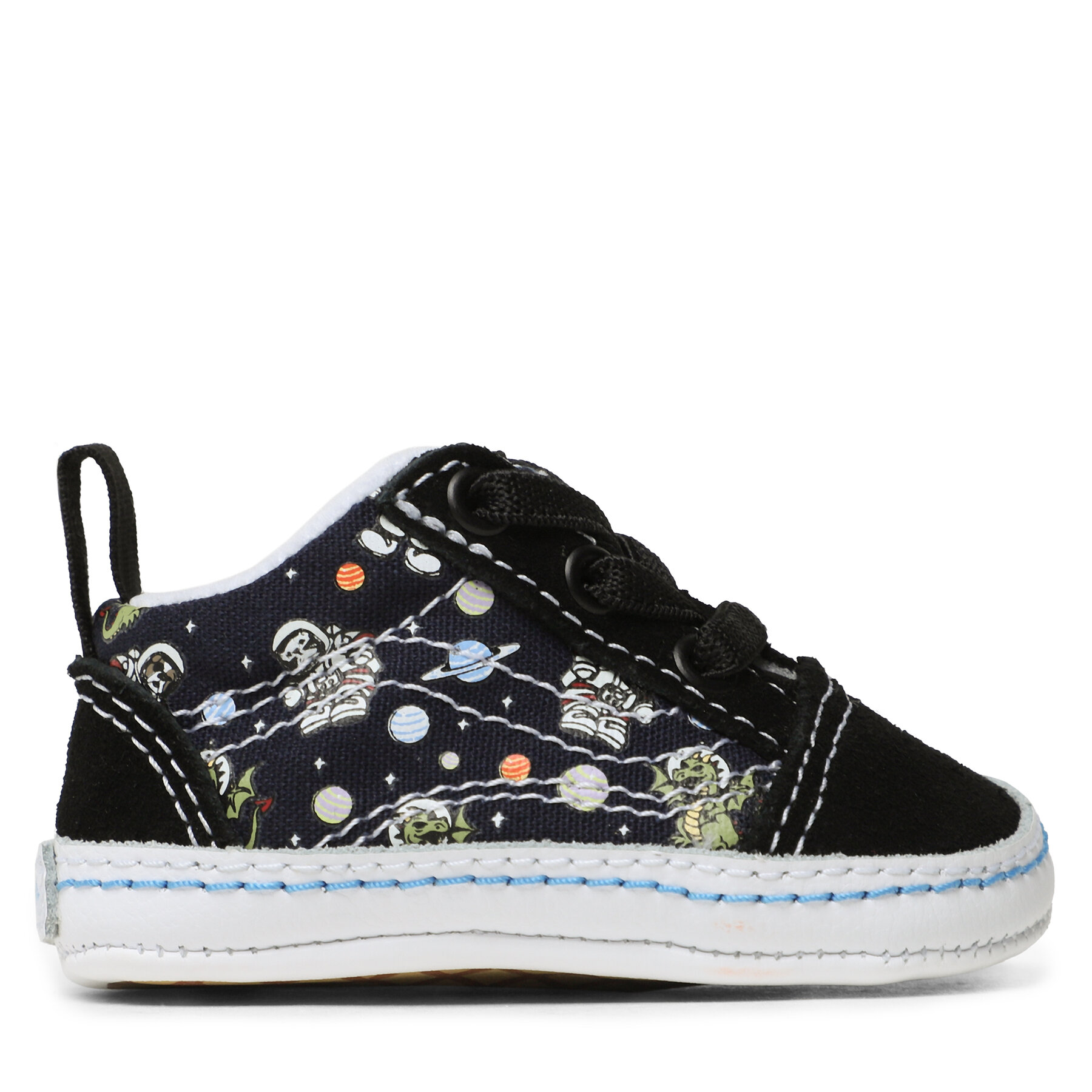 Sneakers aus Stoff Vans Old Skool Crib VN0A4P3TY611 COSMIC ZOO BLACK/BLUE von Vans