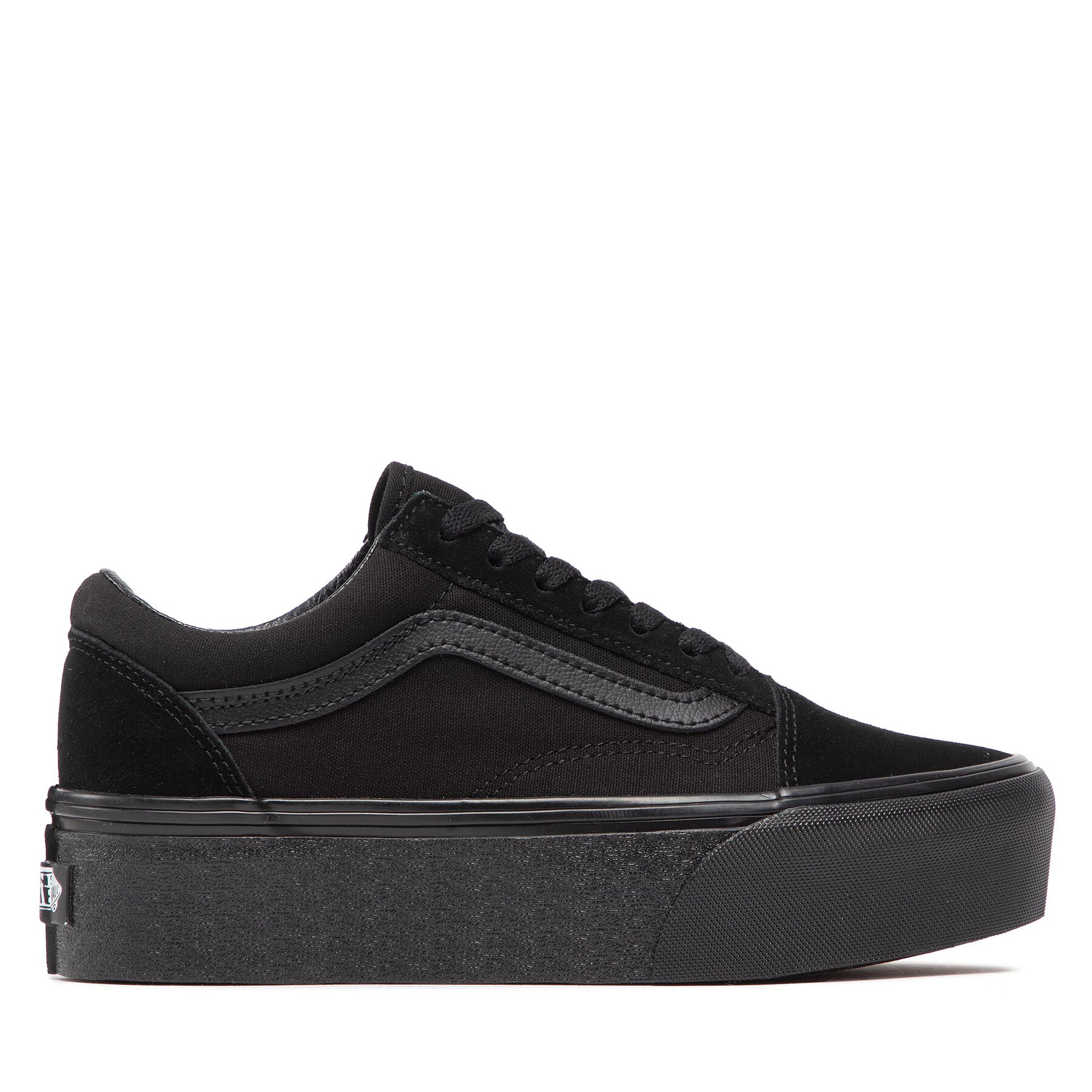 Sneakers aus Stoff Vans Old Skool Stac VN0A7Q5MBKA1 Suede.Canvas Black/Black von Vans