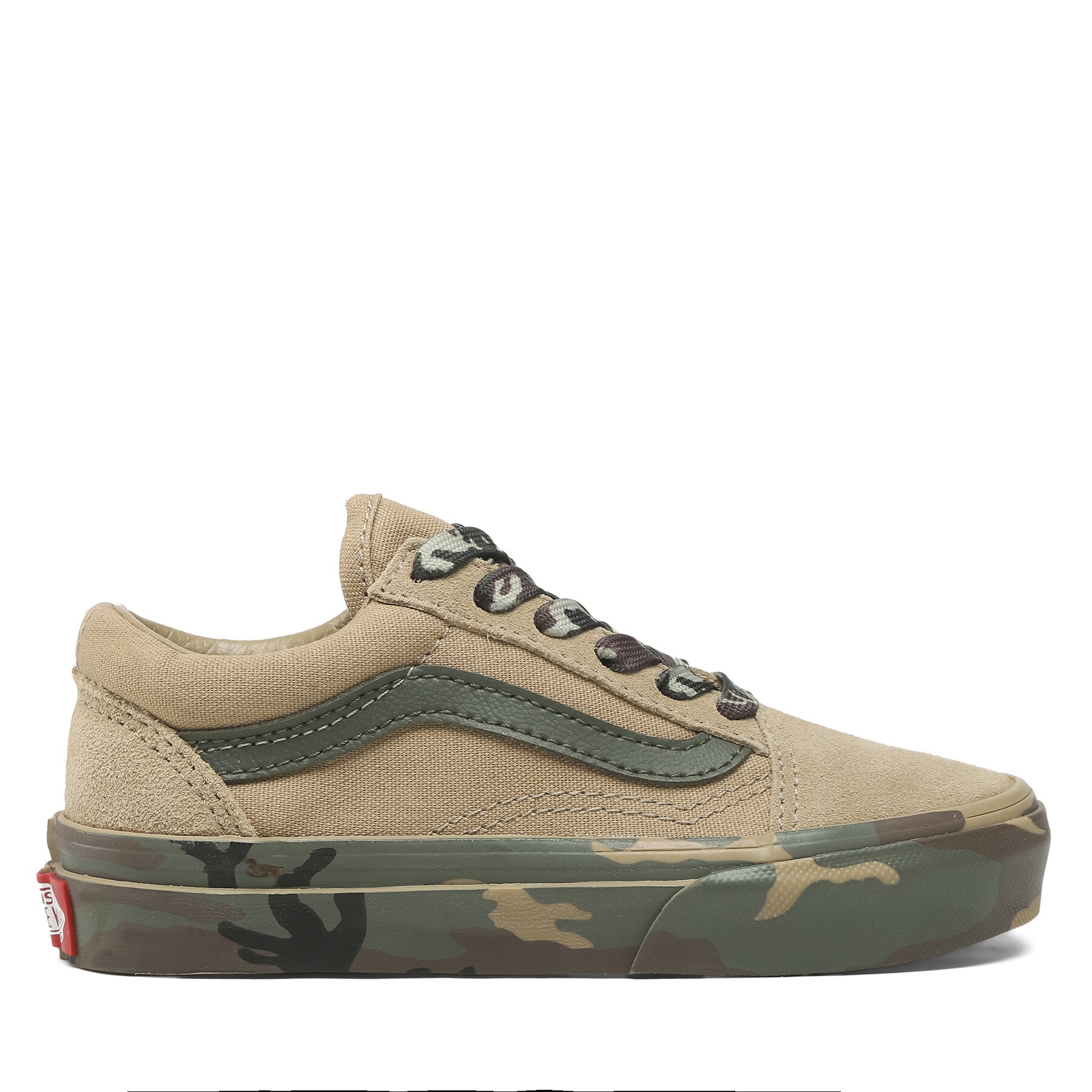 Sneakers aus Stoff Vans Old Skool VN000W9TSQ71 Camo Sidewall Cornstalk von Vans