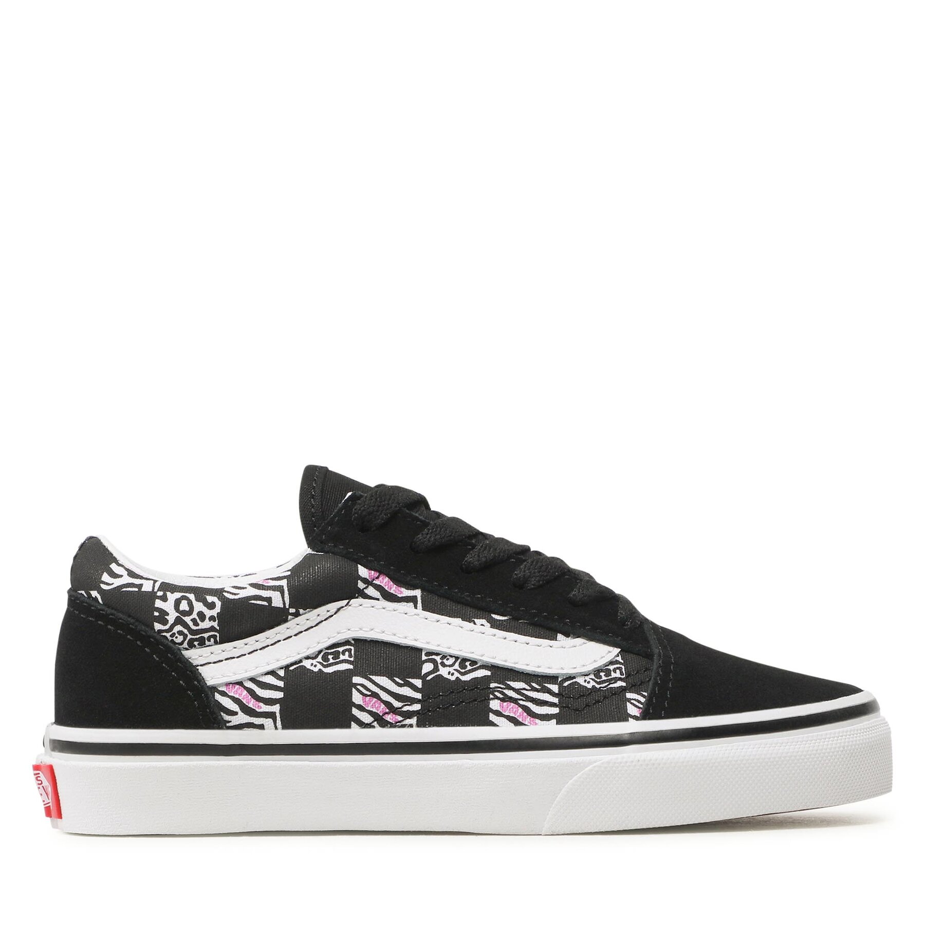 Sneakers aus Stoff Vans Old Skool VN0A7Q5FBMA1 Zebra Daze Black von Vans