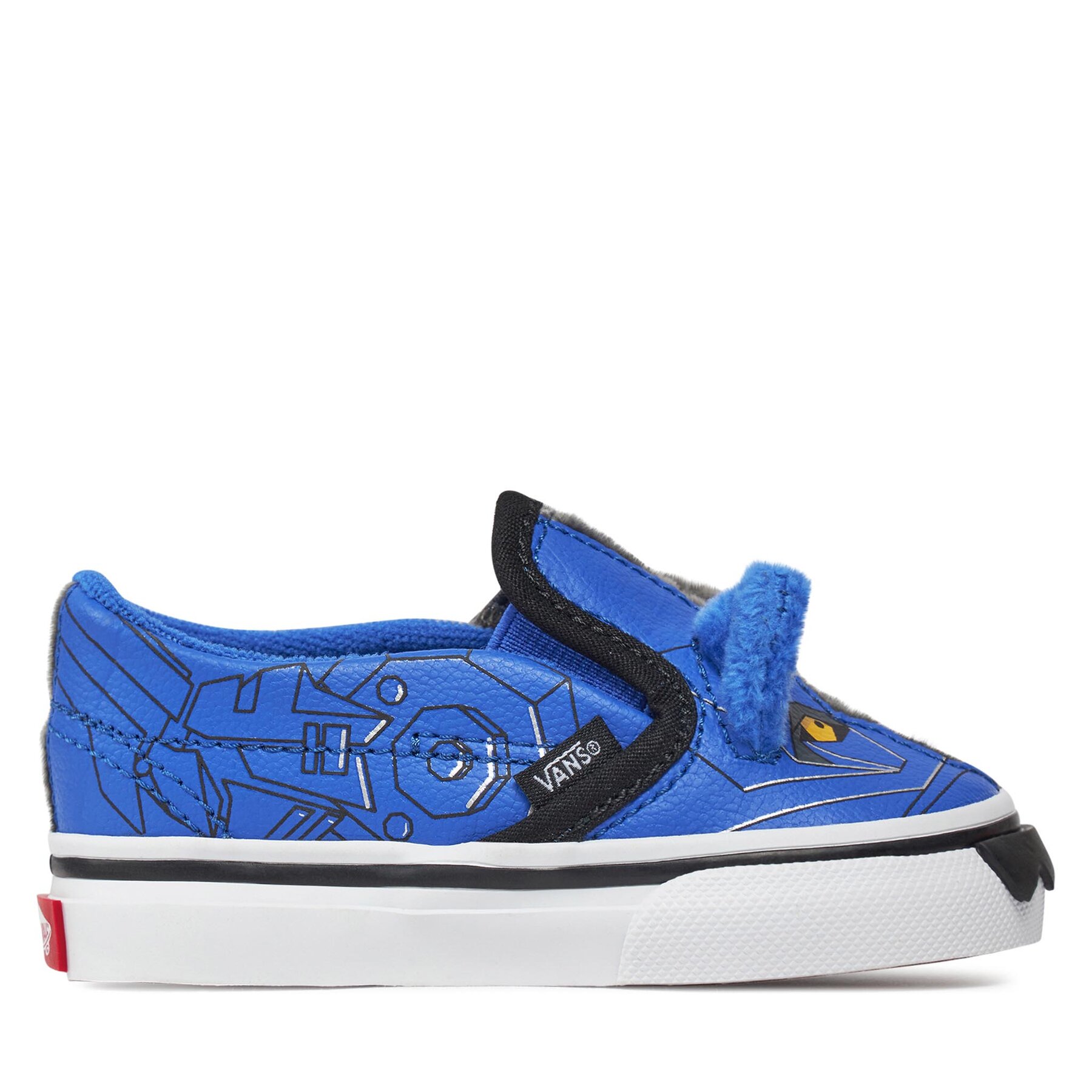 Sneakers aus Stoff Vans Slip-On V Cyber Wolf VN000BVDY311 Grey/Blue von Vans