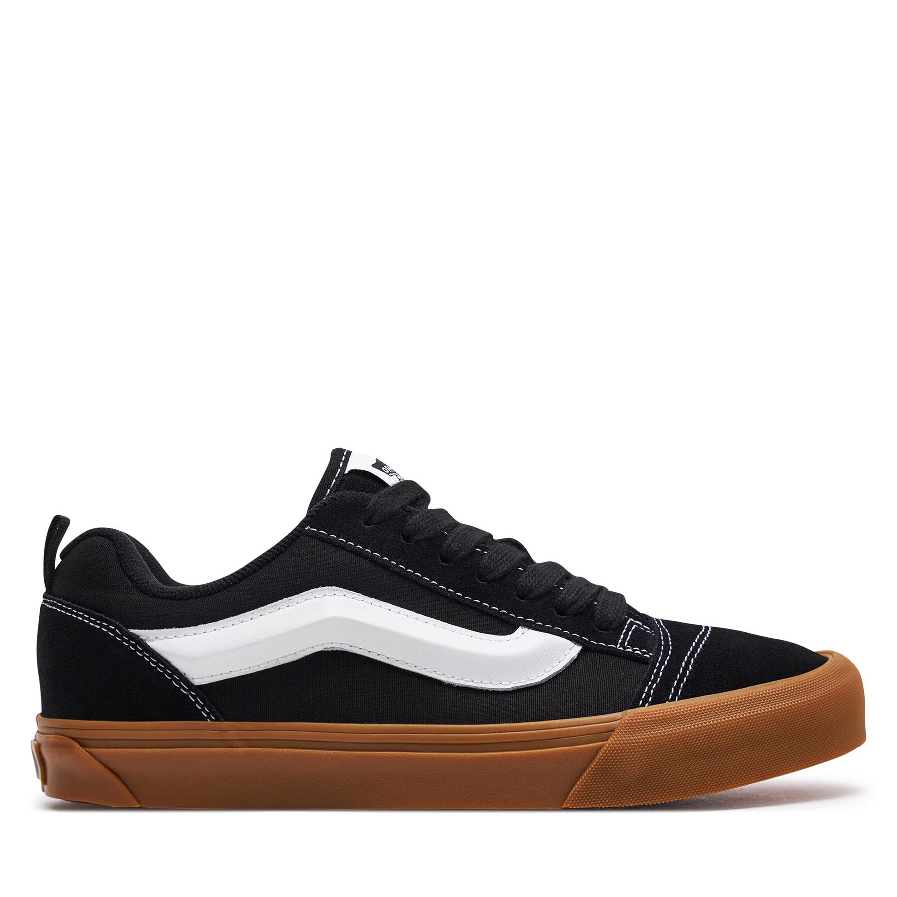 Sneakers aus Stoff Vans U Knu Skool VN0009QCB9M1 Black/Gum von Vans