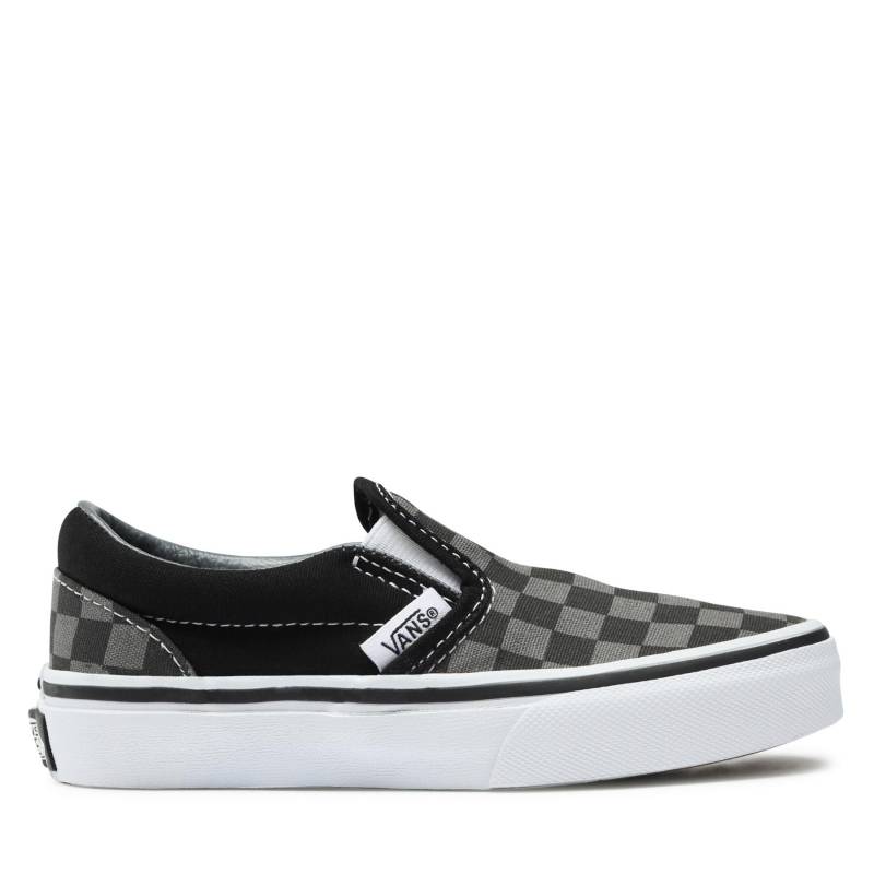 Sneakers aus Stoff Vans Uy Classic Slip-On VN000ZBUEO01 (Checkerboard) Blk/Pewter von Vans