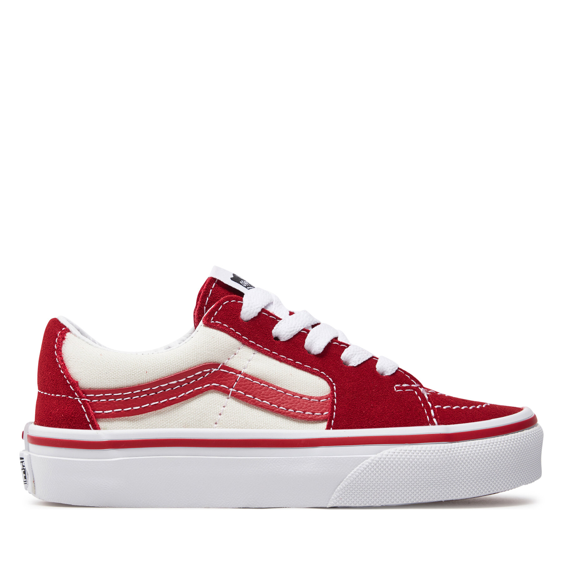 Sneakers aus Stoff Vans Uy Sk8-Low VN0A7Q5LCIS1 Red/Marshmallow von Vans