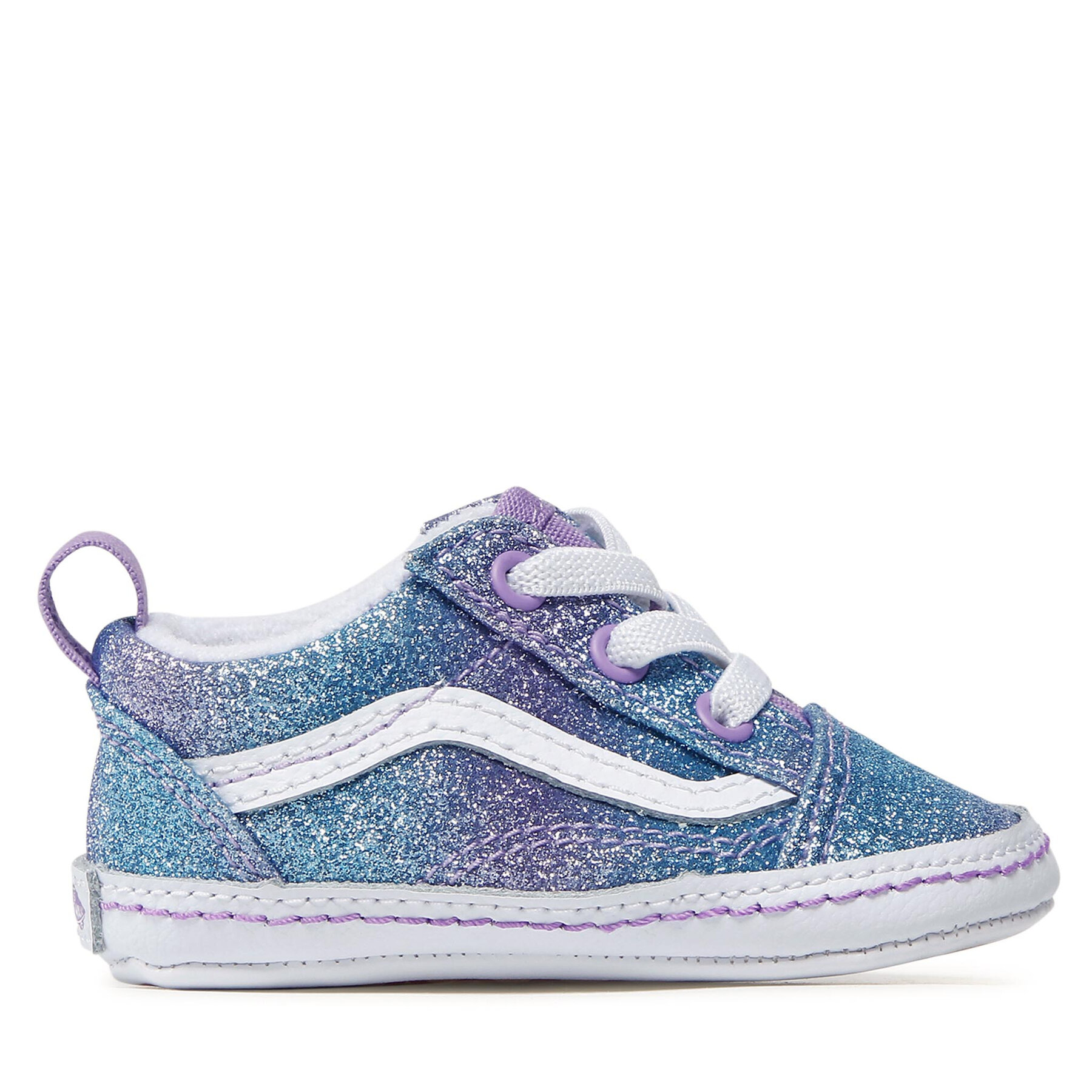 Sneakers aus Stoff Vans Old Skool Crib VN0A3U8KABN1 (Ombre Glitter) Mit/Trwwht von Vans