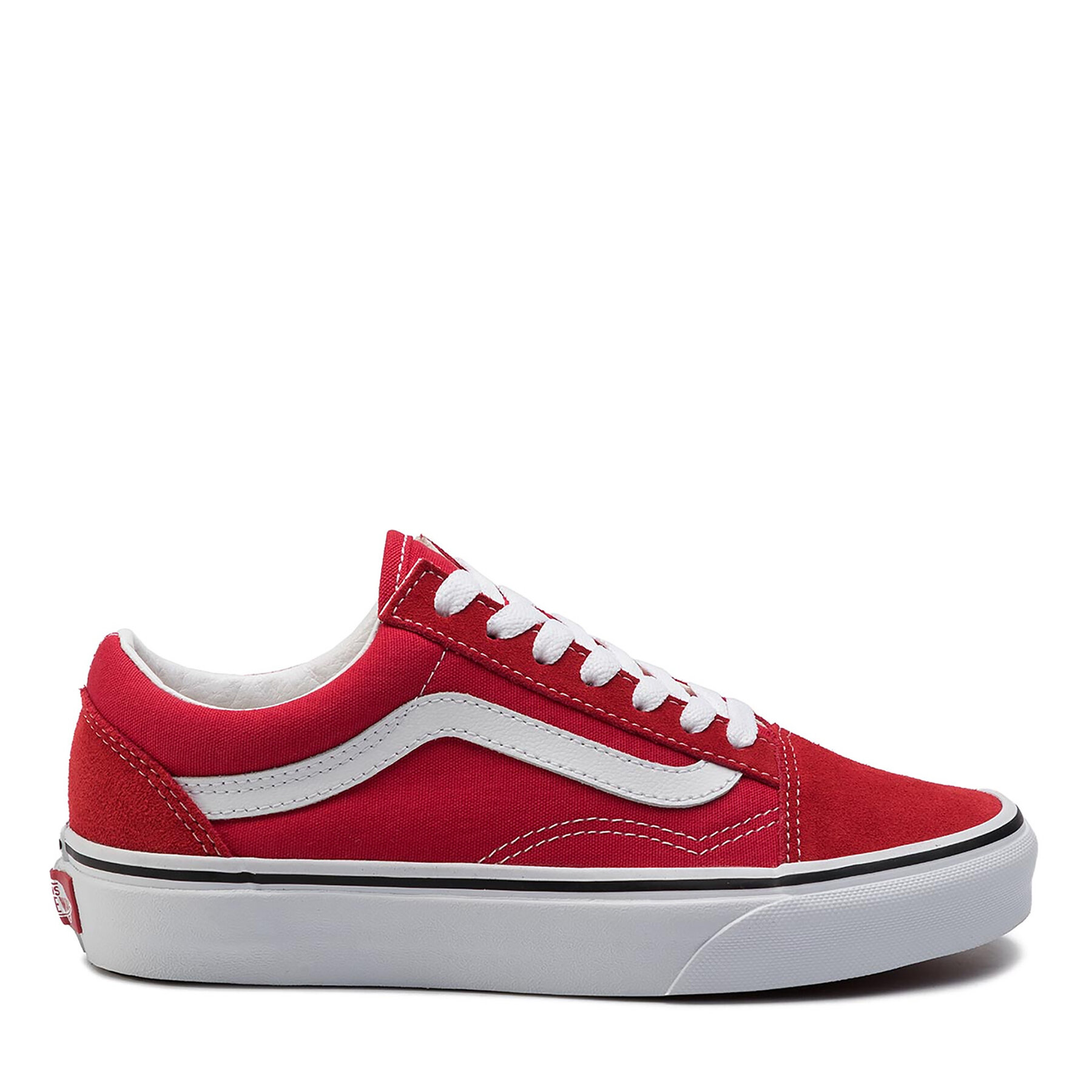 Turnschuhe Vans Old Skool VN0A4BV5JV61 Racing Red/True White von Vans