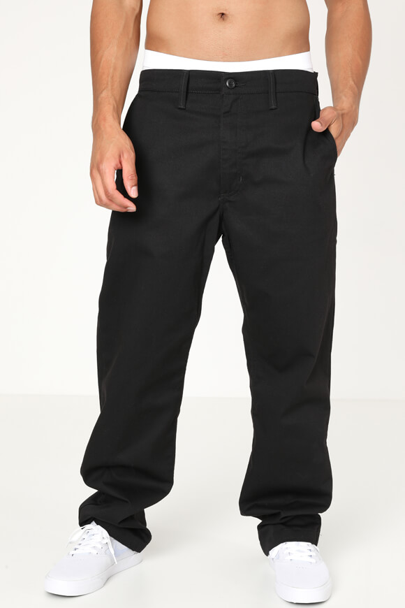 Vans Authentic Chino Loose Hose | Schwarz | Herren  | 34 von Vans