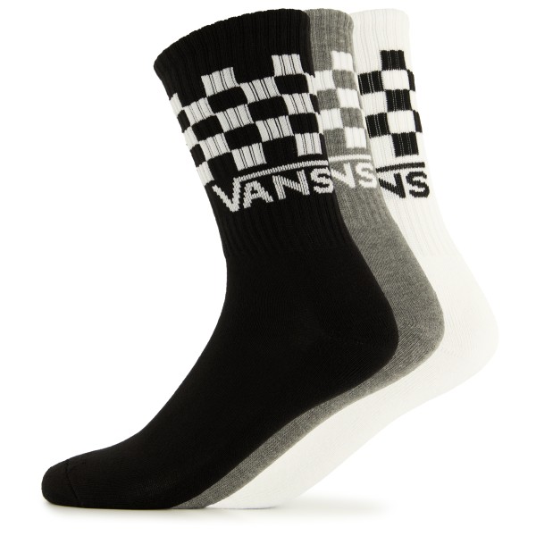 Vans - Classic Check Crew - Multifunktionssocken Gr 6,5-9;9,5-13 schwarz;weiß von Vans