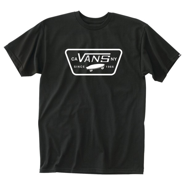 Vans - Full Patch - T-Shirt Gr M schwarz von Vans