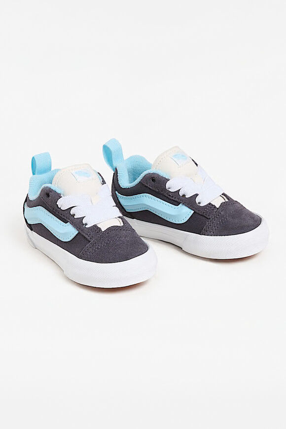 Vans Knu Skool Elastic Lace Baby Sneaker | Retro Sport Grey + Blue | Baby | EU19 Vans Knu Skool Elastic Lace Baby Sneaker | Retro Sport Grey + Blue | Baby | EU19 von Vans