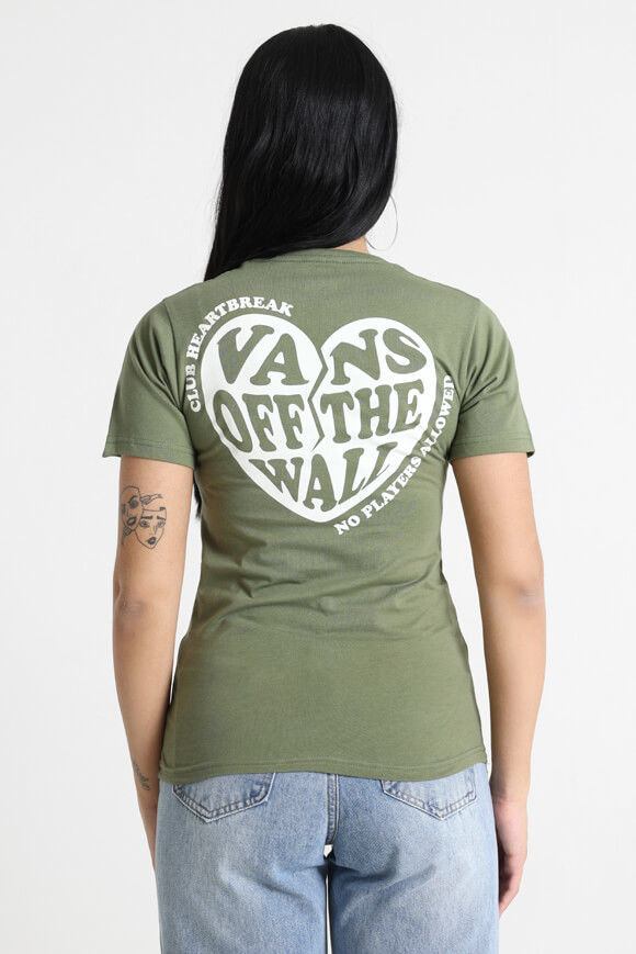 Vans No Players T-Shirt | Olivine | Damen  | XS von Vans