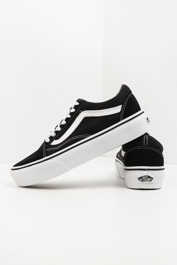 Vans Old Skool Plateau Sneaker | Schwarz | Damen  | EU38.5 von Vans