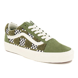 Vans Old Skool Tufed Check Loden Damen Sneaker Grün von Vans