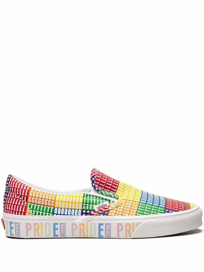 Vans Classic Slip-On "Pride" sneakers - Green von Vans