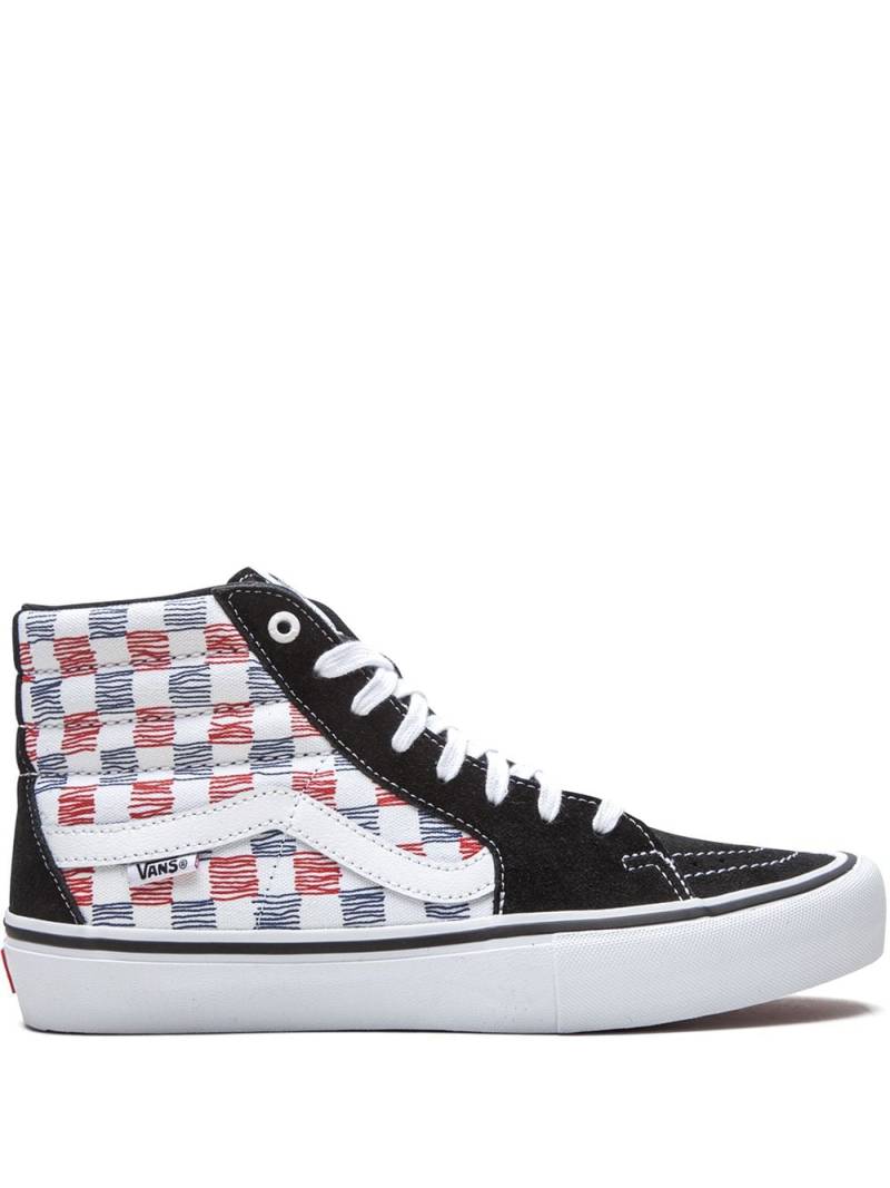 Vans Sk8-Hi "Sketched Checkerboard" sneakers - Black von Vans