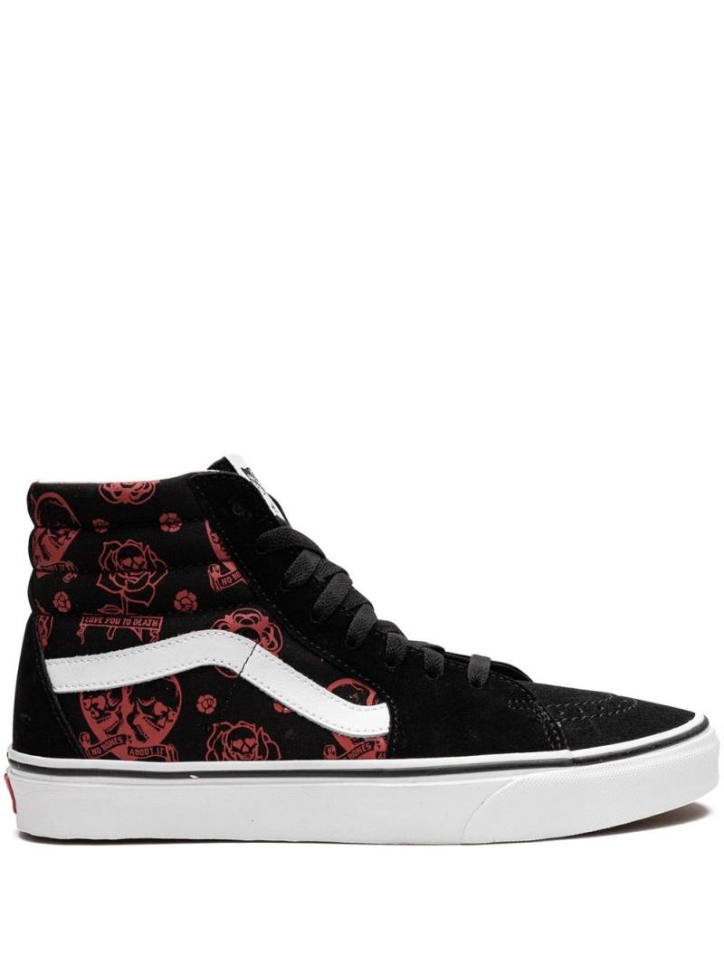 Vans Sk8 Hi "Love You To Death" sneakers - Black von Vans