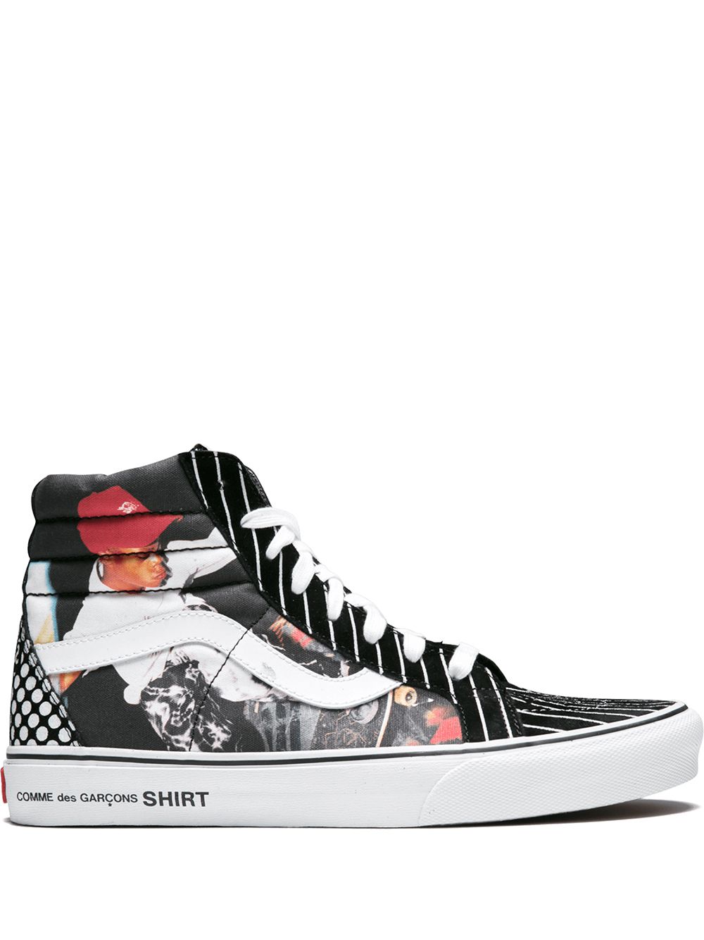 Vans x Supreme x Comme des Garçons Sk8-Hi Reissue "Harold Hunter" sneakers - Black von Vans