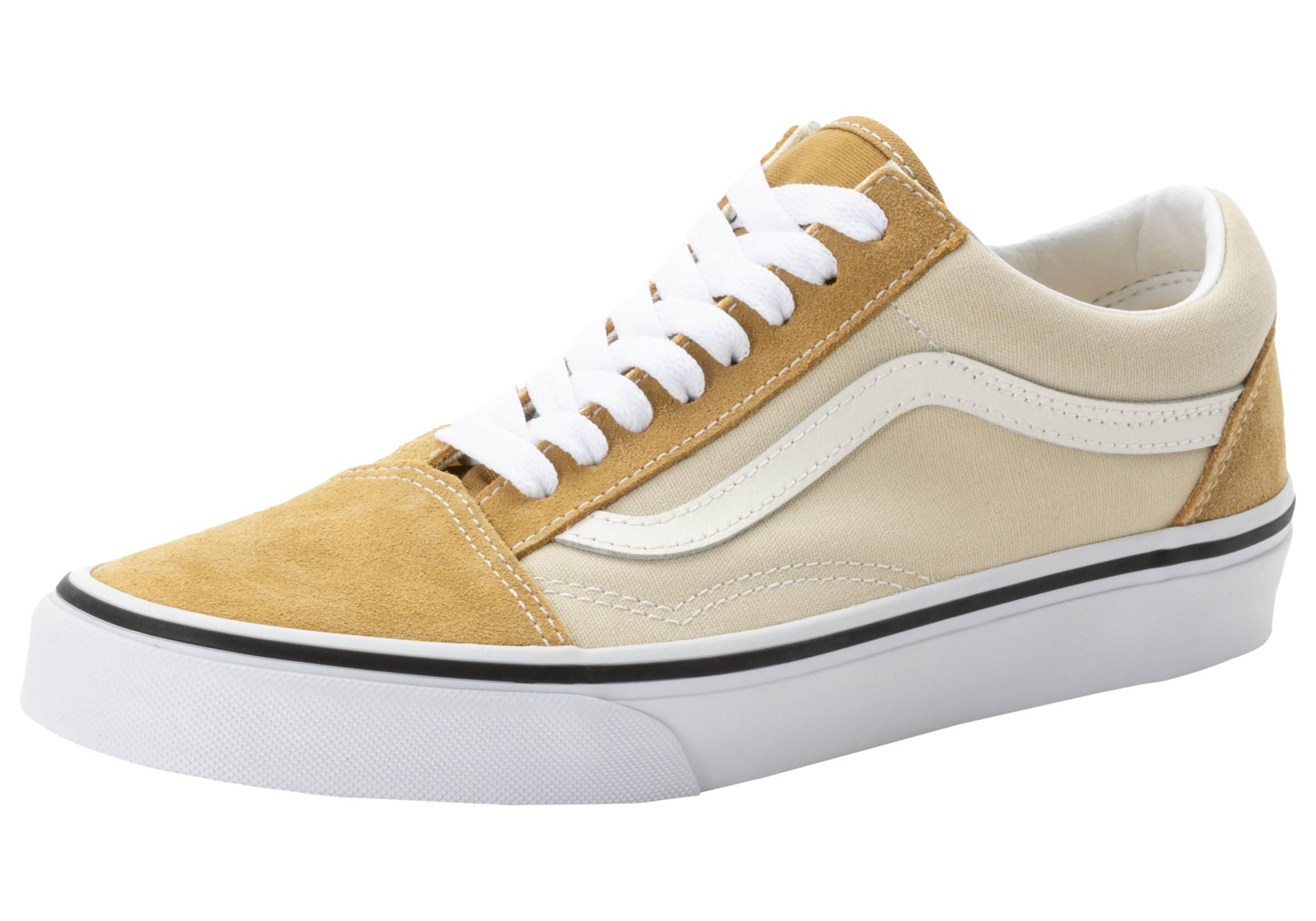 Vans Sneaker »Old Skool«, mit kontrastfarbenem Logo an der Ferse von Vans