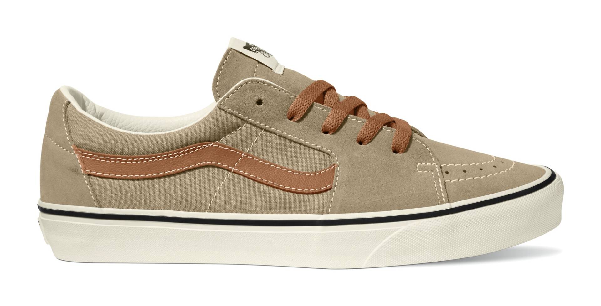 Vans Sneaker »SK8-Low«, mit kontrastfarbenem Logo an der Ferse von Vans