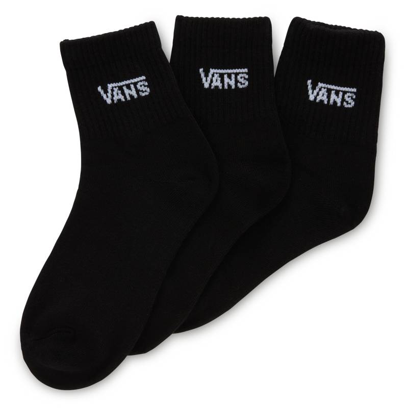 Vans Socken »CLASSICHALFCREWSOCK«, (3 Paar), mit Logoschriftzug von Vans