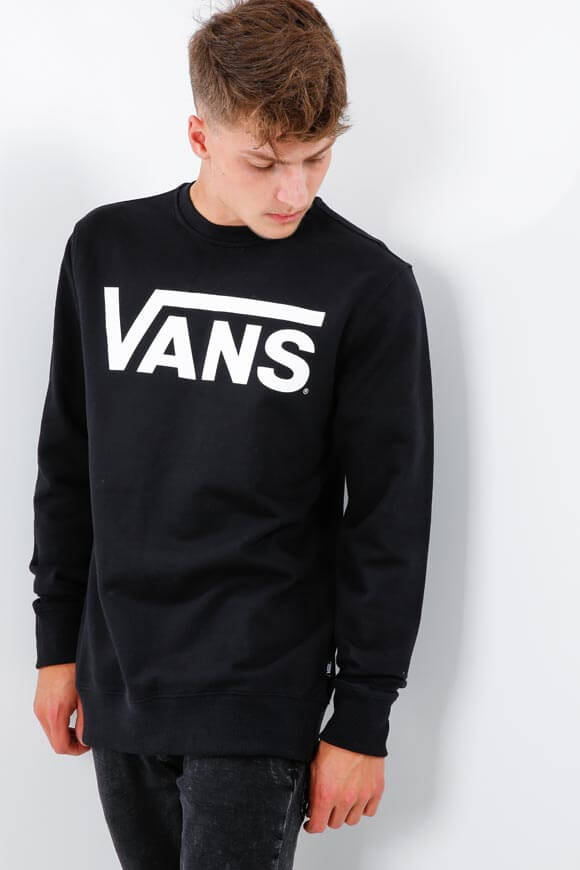 Vans Sweatshirt | Schwarz + Weiss | Herren  | L von Vans