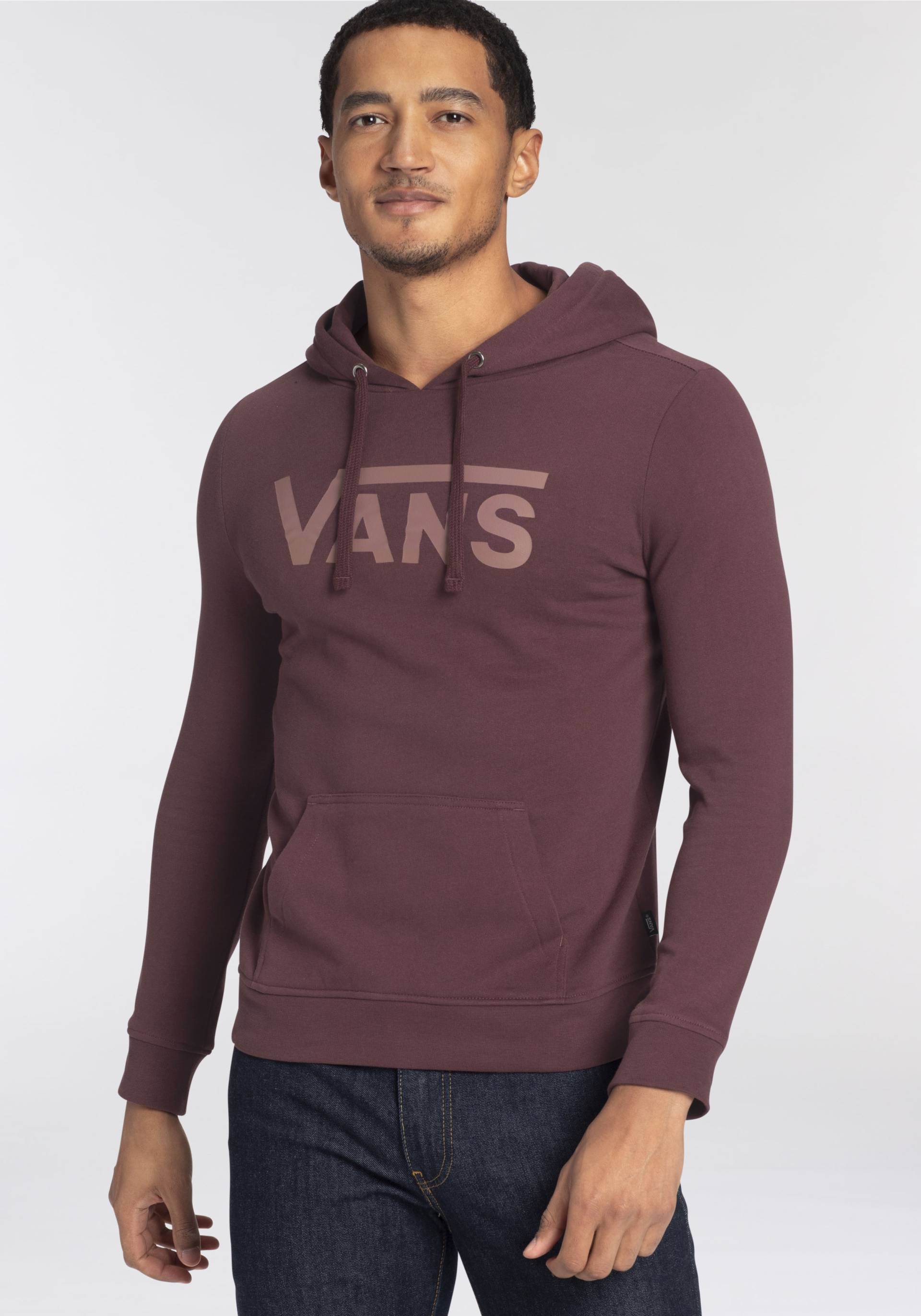 Vans Sweatshirt »WM DROP V LOGO HOODIE-B Port Royale« von Vans