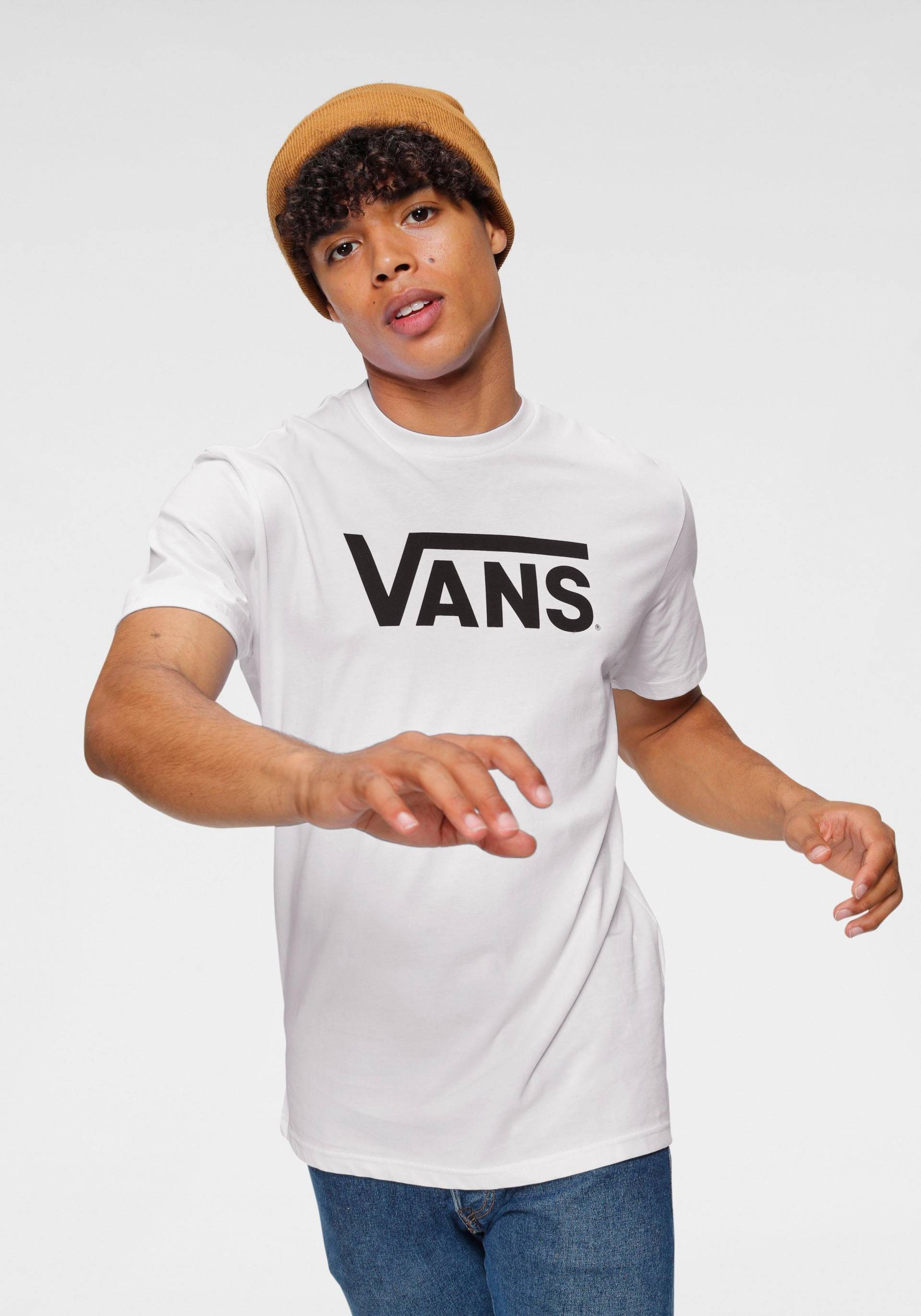 Vans T-Shirt »MN VANS CLASSIC«, mit grossem Logoprint von Vans