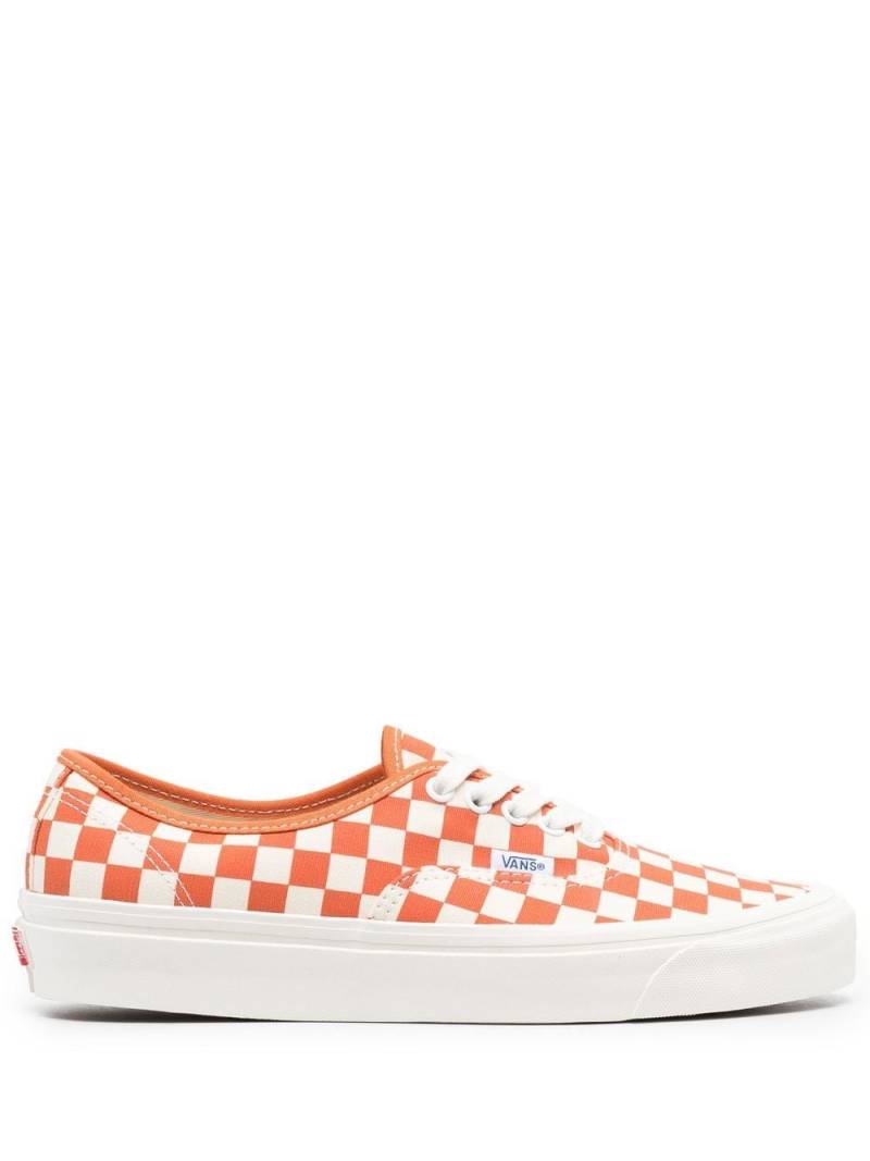 Vans check-print lace-up sneakers - Orange von Vans