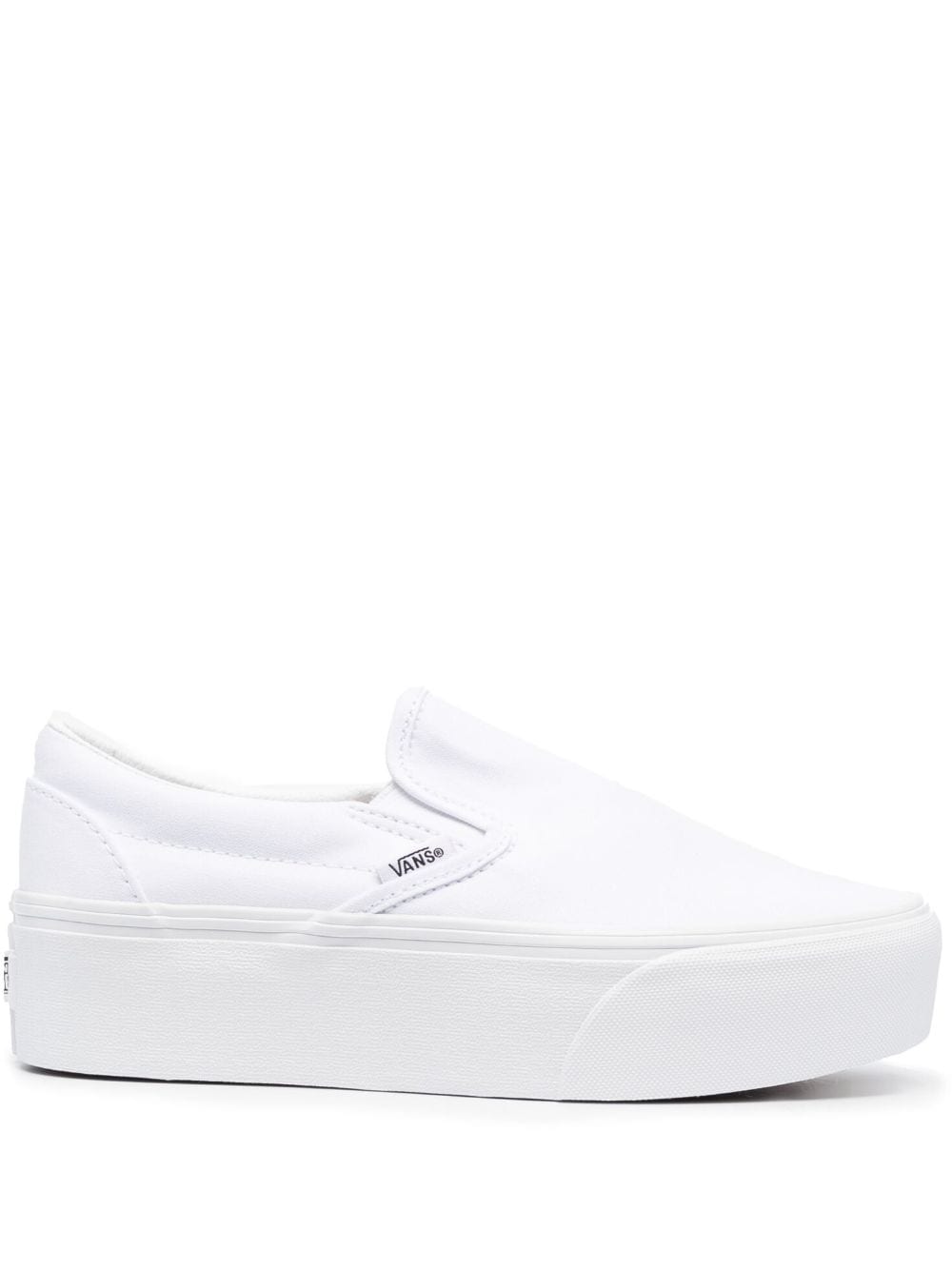 Vans classic slip-on platform sneakers - White von Vans