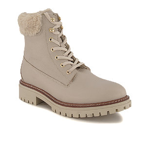 Varese Dubron Damen Schnürboot Beige von Varese