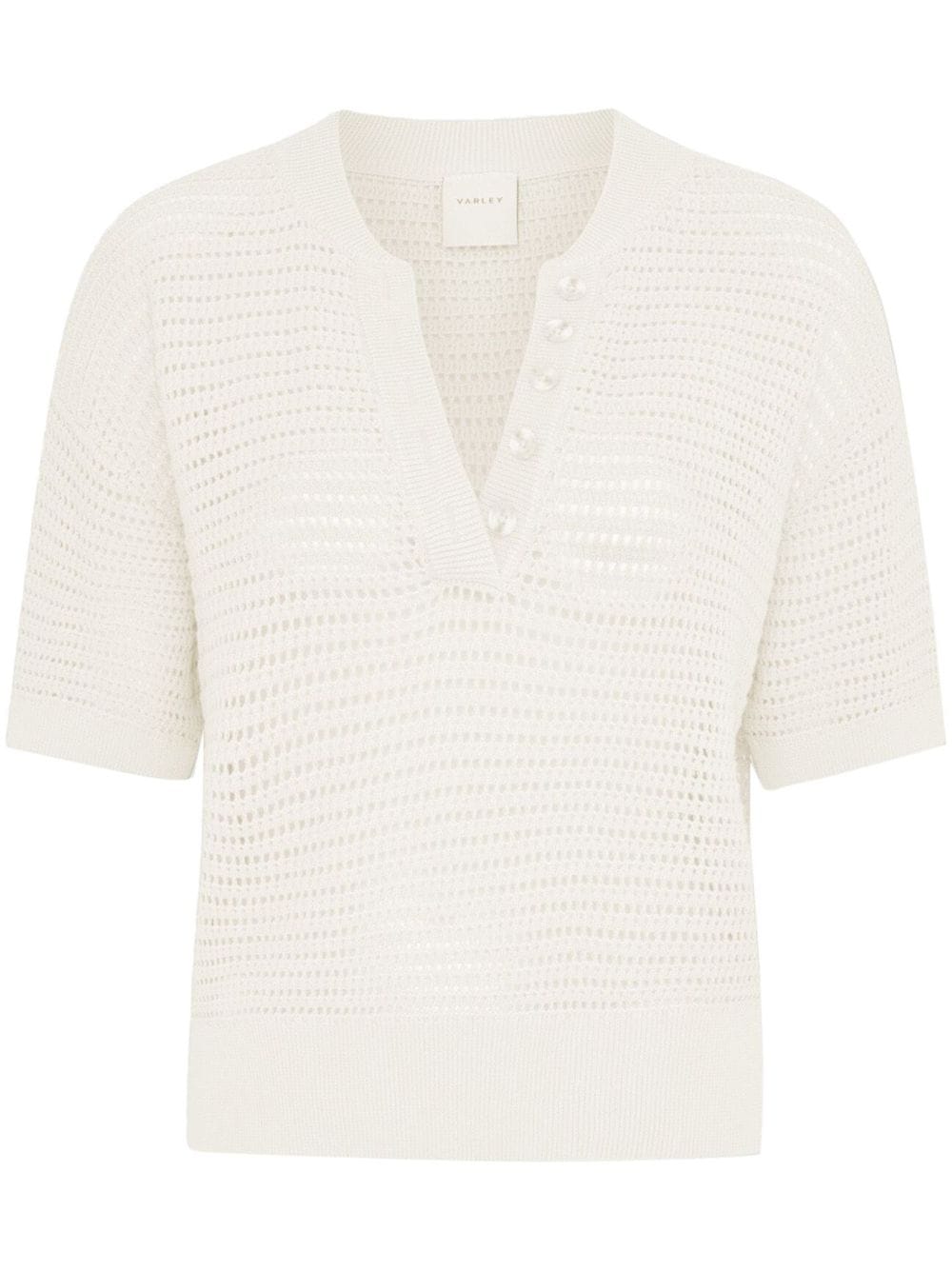 Varley Callie knitted top - Neutrals von Varley