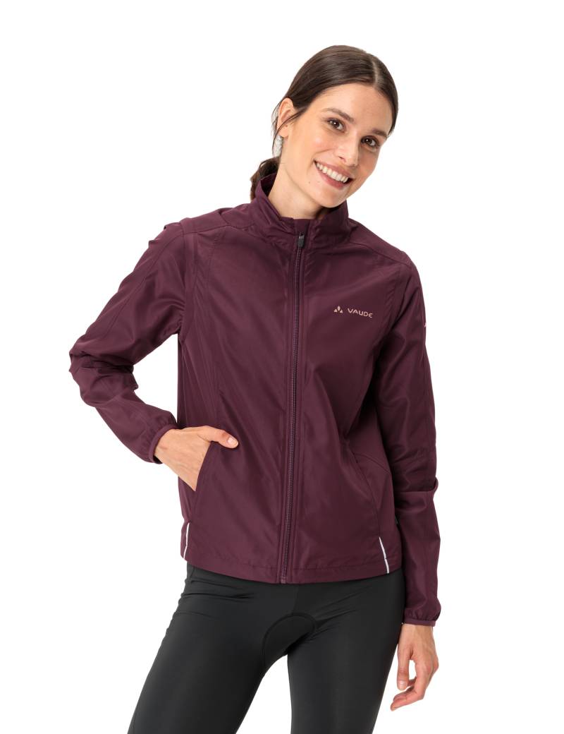 VAUDE Fahrradjacke »WOMEN'S DUNDEE CLASSIC ZO JACKET«, Windabweisend & Wasserabweisend & Atmungsaktiv von Vaude