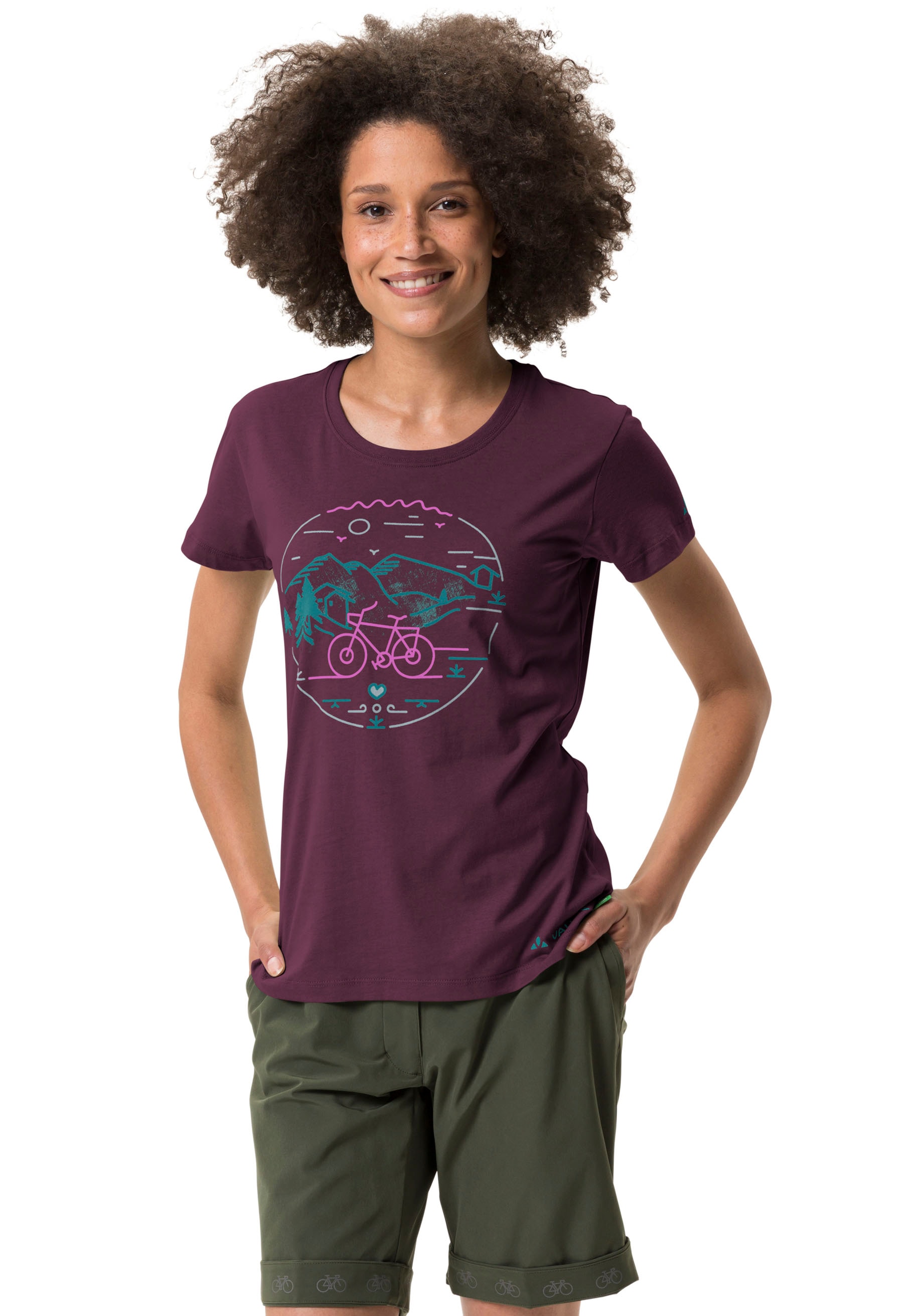 VAUDE Funktionsshirt »WOMEN'S CYCLIST T-SHIRT V«, (1 tlg.) von Vaude