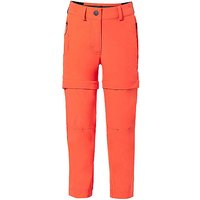 VAUDE Kinder Wanderhose Slim Fit ZipOff orange | 122-128 von Vaude