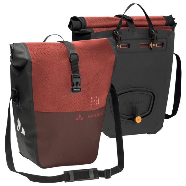 Vaude - Aqua Back Color (Recycled) - Gepäckträgertasche Gr 2x 24 l schwarz von Vaude