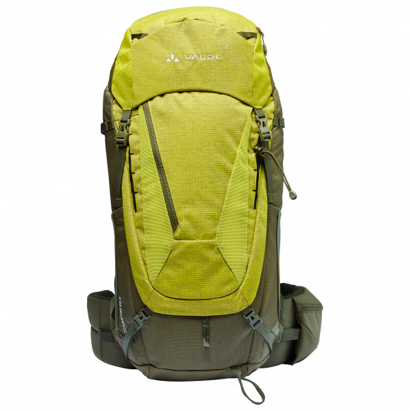 Vaude - Asymmetric 42+8 - Tourenrucksack Gr 42+8 l oliv/gelb von Vaude