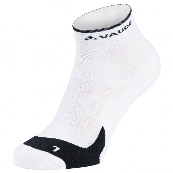 Vaude - Bike Socks Short - Velosocken Gr 45-47 weiß von Vaude