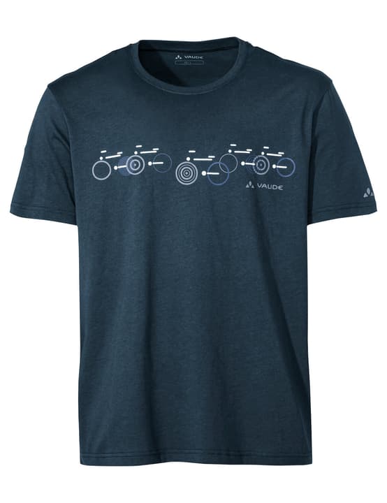 Vaude Cyclist T-Shirt V T-Shirt dunkelblau von Vaude