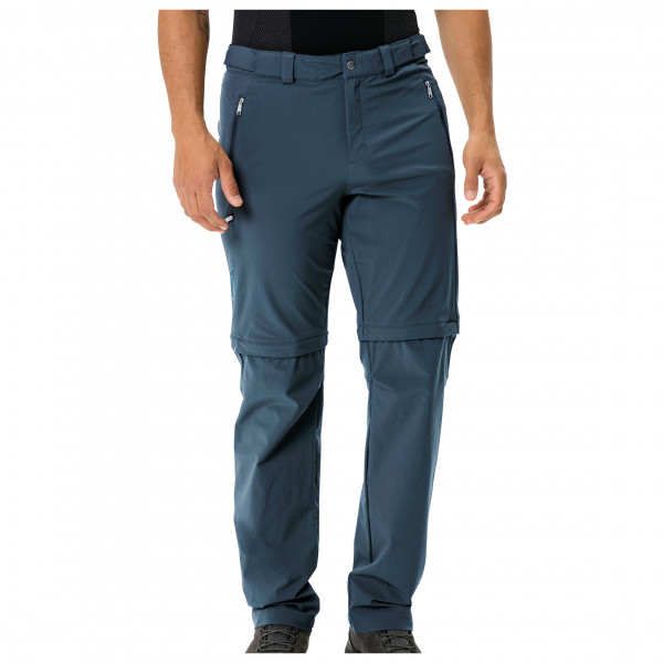 Vaude - Farley Stretch T-Zip Pants III - Zip-Off-Hose Gr 56 - Regular blau von Vaude