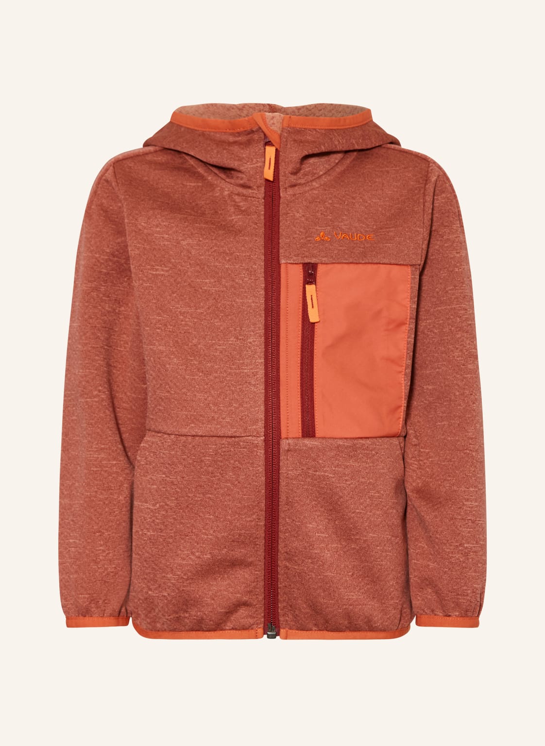 Vaude Fleecejacke Kikimora rot von Vaude