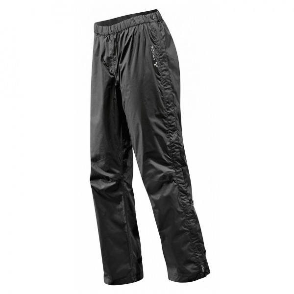 Vaude - Fluid Full-Zip Pants II S/s - Velohose Gr XXL - Short schwarz von Vaude